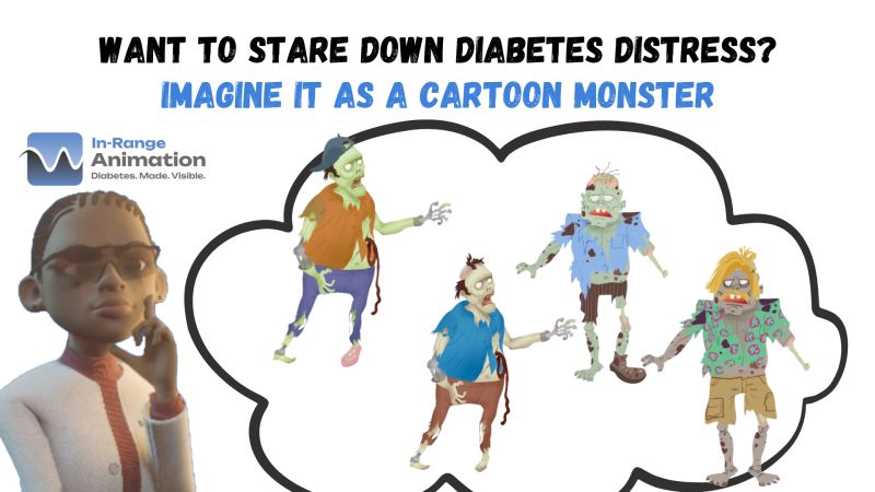 Stare down the monster of diabetes distress