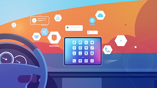 car dashboard technology